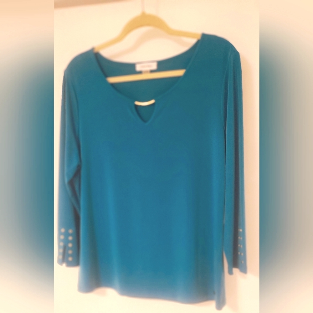 Calvin Klein Teal Blouse